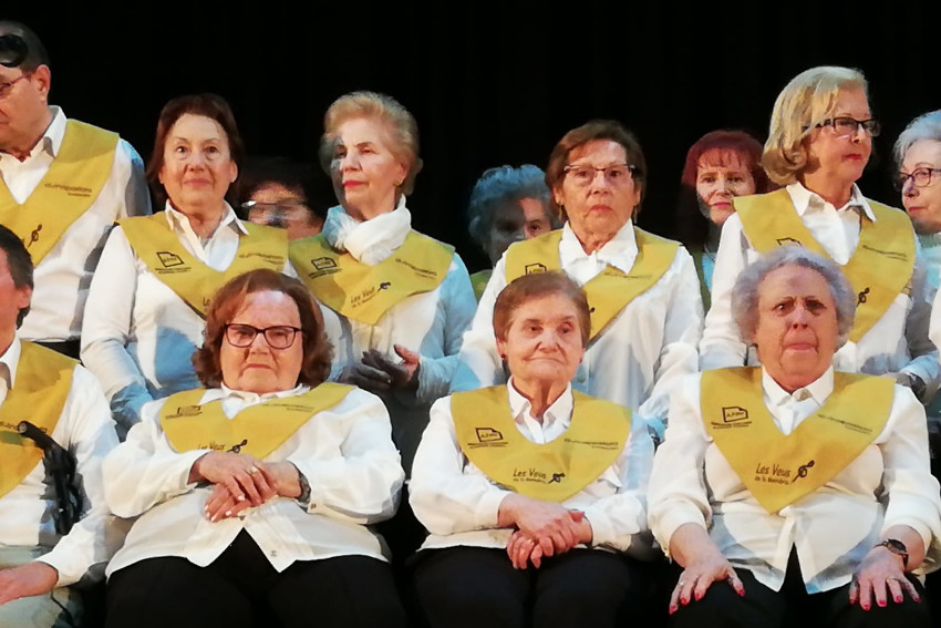 AFAV clausura el 10 Aniversario del coro Les Veus de la Memòria con un vídeo que recoge sus éxitos