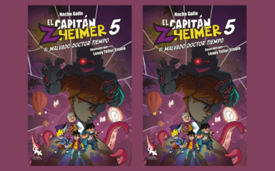 Albert Einstein, Marie Curie y Julio Verne se unen a la pandilla protagonista en el quinto libro del Capitán Zheimer
