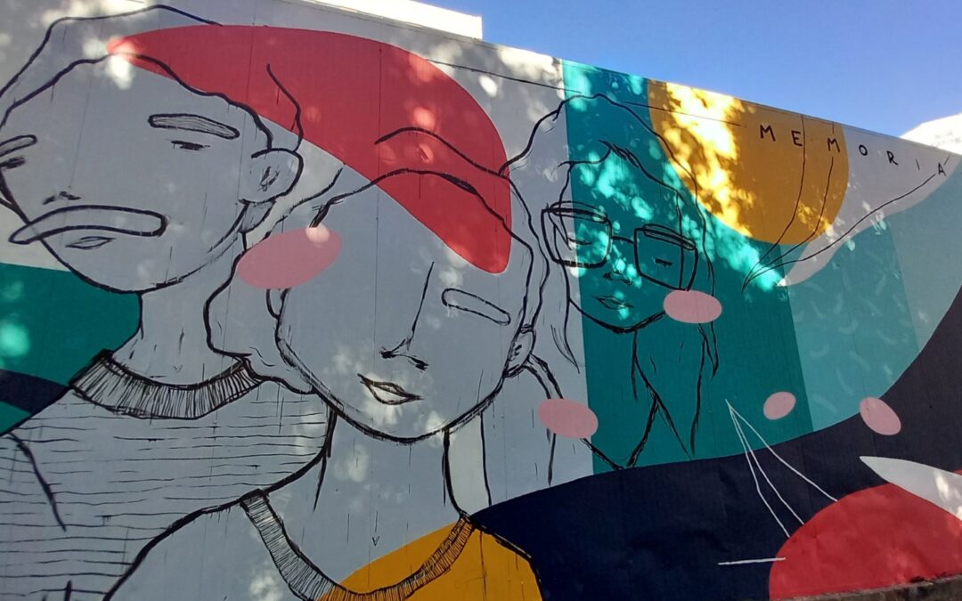 Nuevo Centro acoge el mural ‘Memoria’ para dar visibilidad a las personas con alzhéimer y sus familias y a la labor de AFAV