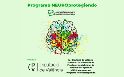 La Diputació de València concede a AFAV una ayuda de 9.150,12 euros para el programa NEUROprotegiendo