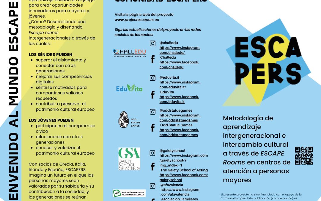 Presentamos los resultados del proyecto ESCAPERS