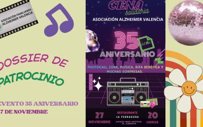 Buscamos empresas colaboradoras para celebrar nuestro 35 aniversario