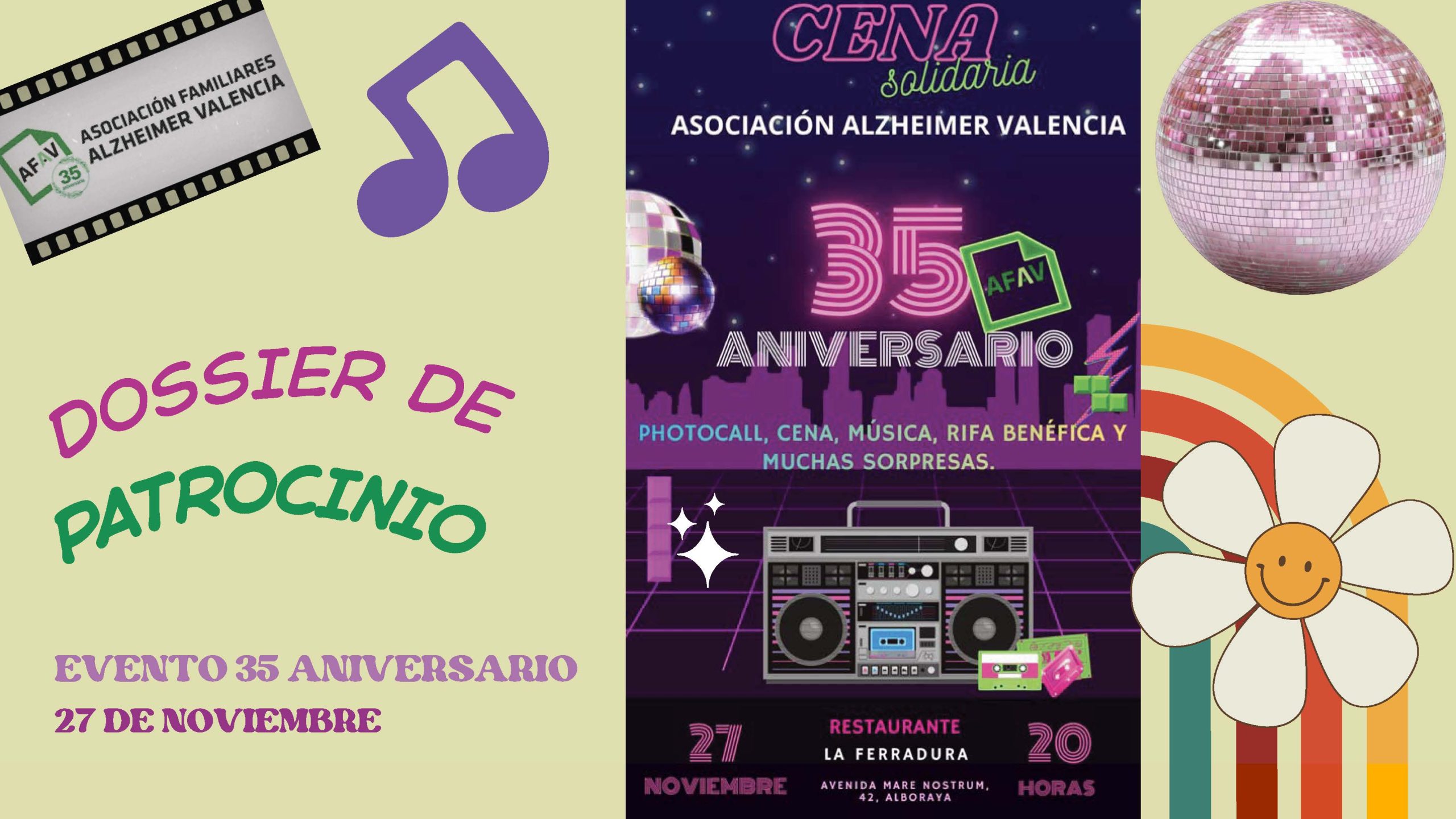 Dossier de patrocinio